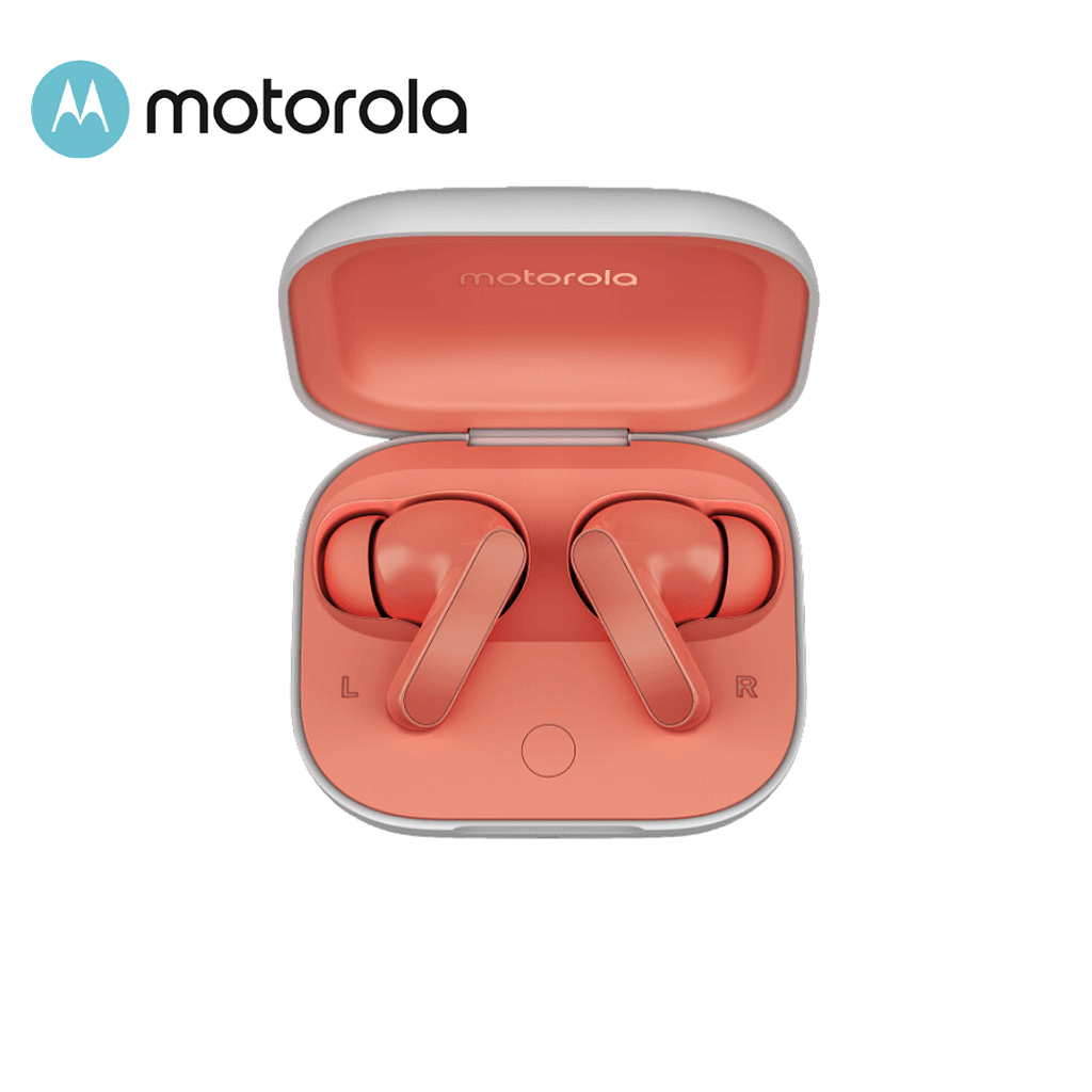 Audifono Motorola Moto Buds IPX4 Durazno